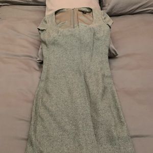 Grey wool Ralph Lauren Black Label Shift dress